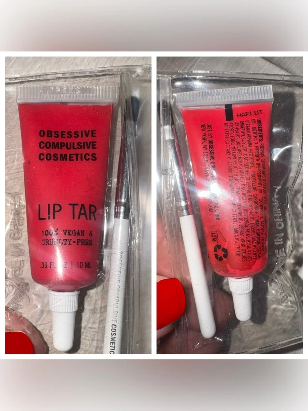 💄OCC Lip Tar - Obsessive Compulsive Cosmetics (Discontinued) MUA Collectors Item